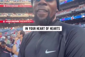 KD：我认为老詹会回骑士，但76人也有很大机会，詹杜联手不现实了