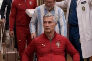 AI已经越来越逆天了❗️球迷恶搞：球星退役后生活