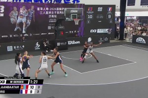 文班亚马来了也只能是弟弟？伊芙文班亚马3V3篮球集锦！