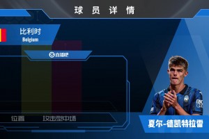比利时前锋德凯特拉雷集锦：技术型比利时国脚 战术位置灵活