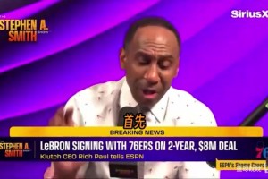 美国杨毅：76人的隐患在于篮球只有一个，詹姆斯不是来当老三的！