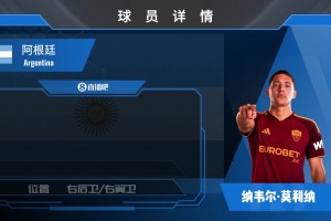 HWG！罗马敲定阿根廷右边卫莫利纳来看看集锦吧