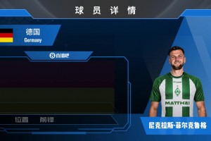 重返德甲！菲尔克鲁格租借加盟不莱梅一个赛季，看下他的集锦！