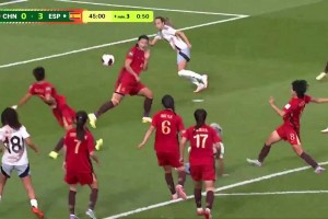 【集锦】小组第三出线！中国U20女足1-3西班牙U20女足